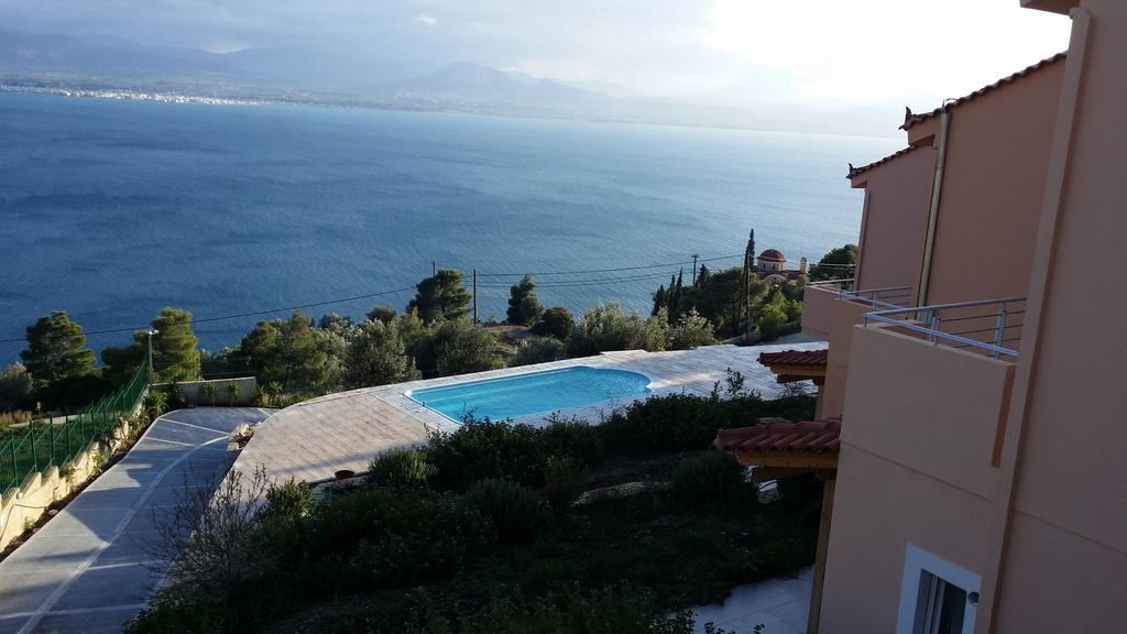Aegean View Villa Loutráki Exterior foto